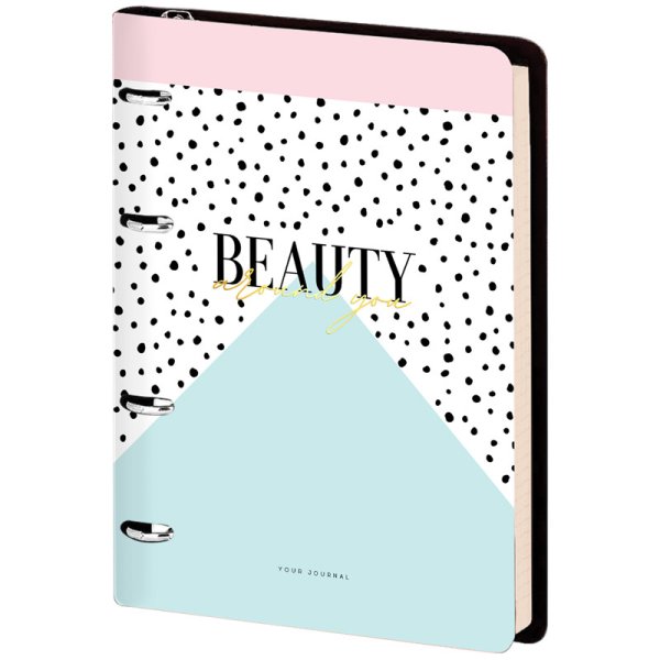 Тетрадь на кольцах "Лайт. Utility. Beauty", А5, 80 листов, клетка
