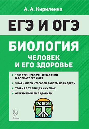 Биология. ЕГЭ и ОГЭ. Раздел "Человек и его здоровье"