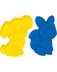 Формочки (белочка+песик)