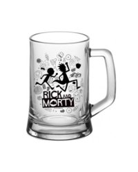 Кружка для пива "Ладья. Рик и Морти", 500 мл