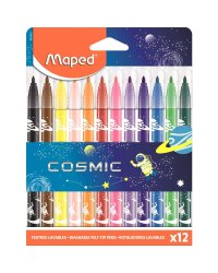 Фломастеры "Color'peps jungle cosmic", 12 цветов