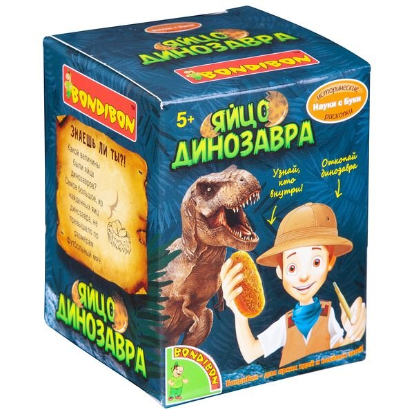 Науки с Буки Bondibon "Исторические раскопки. Яйцо динозавра"