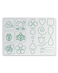 Доска для моделирования с трафаретами, А4