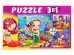 Пазл 3 в 1. Волшебные русалки № 3, 49 деталей
