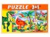 Пазл 3 в 1. Мир динозавров, 49 деталей