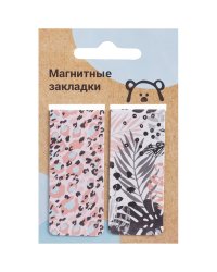 Закладки магнитные "Style", 25x58 мм, 2 штуки