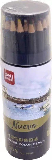 Карандаши цветные Deli "Nuevo", липа, 36 цветов
