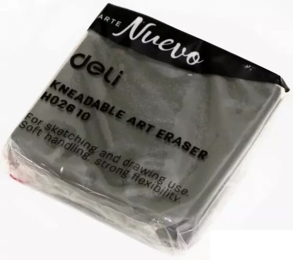 Ластик-клячка Deli, серый