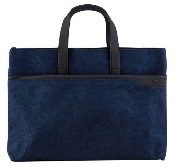 Папка-портфель "Deli", цвет: синий, 300х425 мм, 1 отдел, арт. 63750BLUE