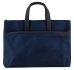 Папка-портфель "Deli", цвет: синий, 300х425 мм, 1 отдел, арт. 63750BLUE