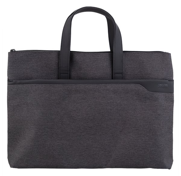 Папка-портфель "Deli", цвет: серый, A4, 1 отдел, арт. 63750GREY