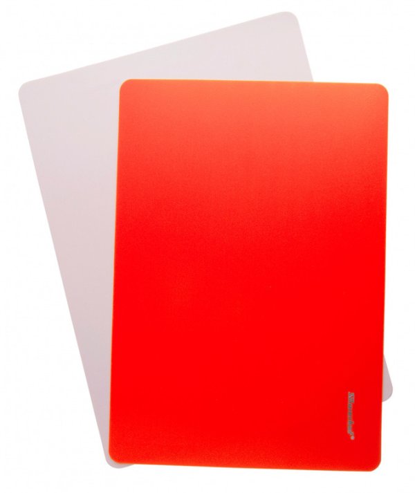 Доска для лепки Silwerhof "Neon", прямоугольная, цвет: оранжевый, А5, арт. 957010 Доска для лепки Silwerhof "Neon", прямоугольная, цвет: оранжевый, А5, арт. 957010