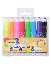 Фломастеры Silwerhof "Солнечная коллекция. Jumbo Pencils", 8 цветов