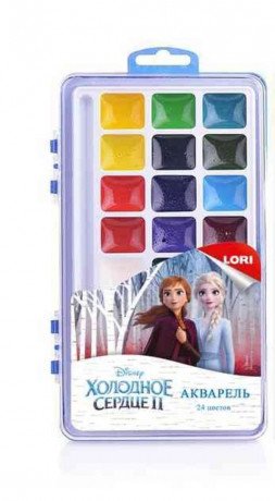 Акварель Disney &quot;Холодное сердце-2&quot;, 24 цвета