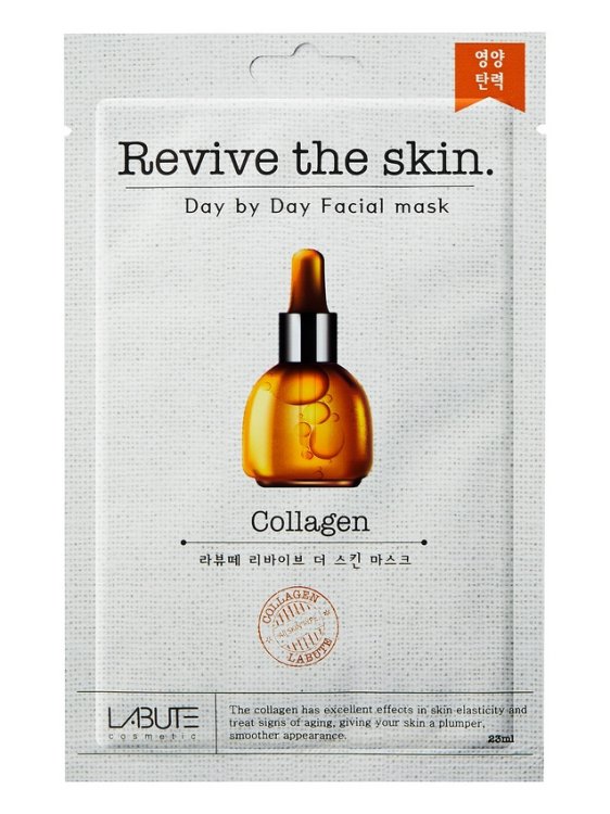 Тканевая маска для лица с коллагеном "Revive the skin"