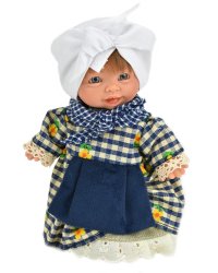 Кукла Джестито, девочка, арт. 0004, 18 см