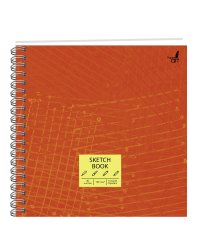 Скетчбук "Sketchbook. Красная текстура", 40 листов