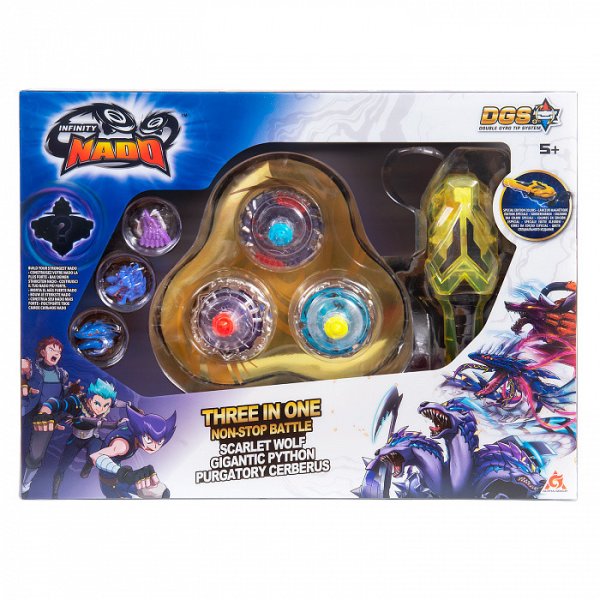 Набор 3 в 1 &quot;Python &amp; Cerberus &amp; Wolf&quot;