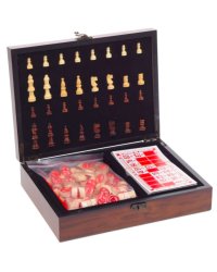 Игра настольная 2 в 1 (шахматы, лото), арт. 726420
