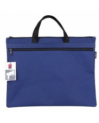 Папка-портфель Deli "Extend", цвет: синий, A4, 2 отделения, арт. EB55032