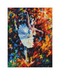 Алмазная мозаика на подрамнике "Танец души", 30x40 см