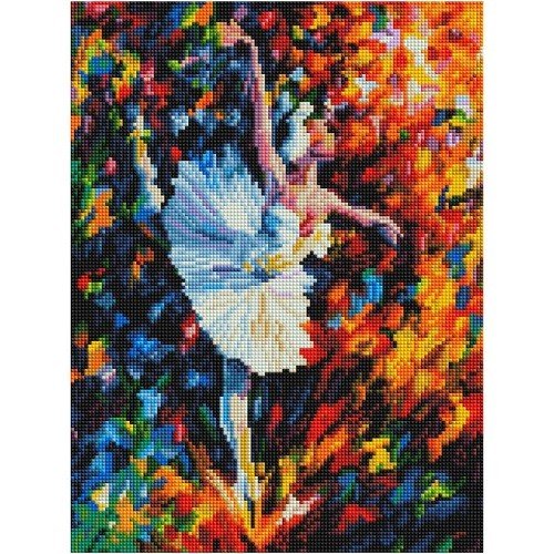 Алмазная мозаика на подрамнике "Танец души", 30x40 см