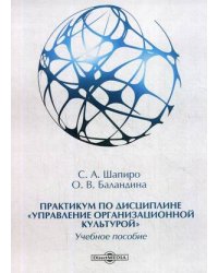 Практикум по дисциплине "Управление организационной культурой". Учебное пособие