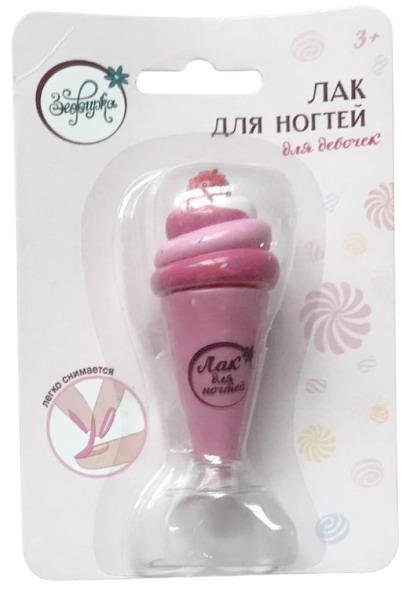 Лак для ногтей детский "Розовый зефир"