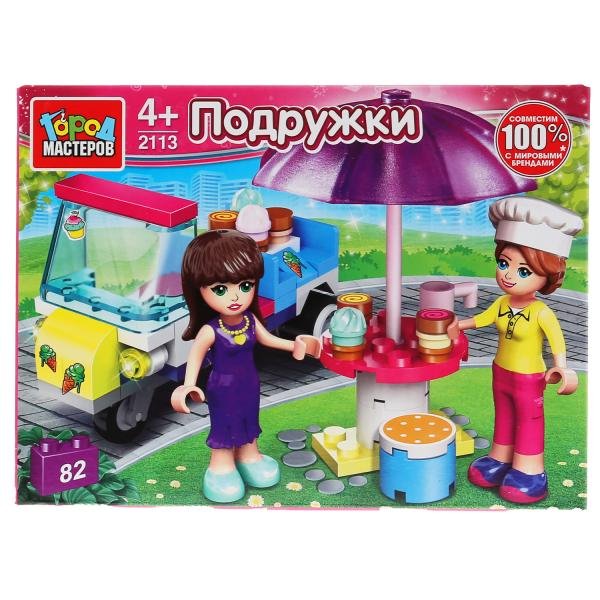 Конструктор "Продавец мороженного", 82 детали