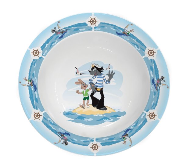 Обложка книги «Миска PrioritY "Дулево. Ну, погоди!", 300 мл»
