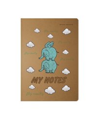 Тетрадь "Elephant+elephant", А5, 40 листов, клетка