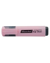 Текстовыделитель "Silwerhof. Soft Pastel", цвет: розовый, 1-5 мм