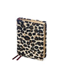 Ежедневник полудатированный "Safari", А6+, леопардовый