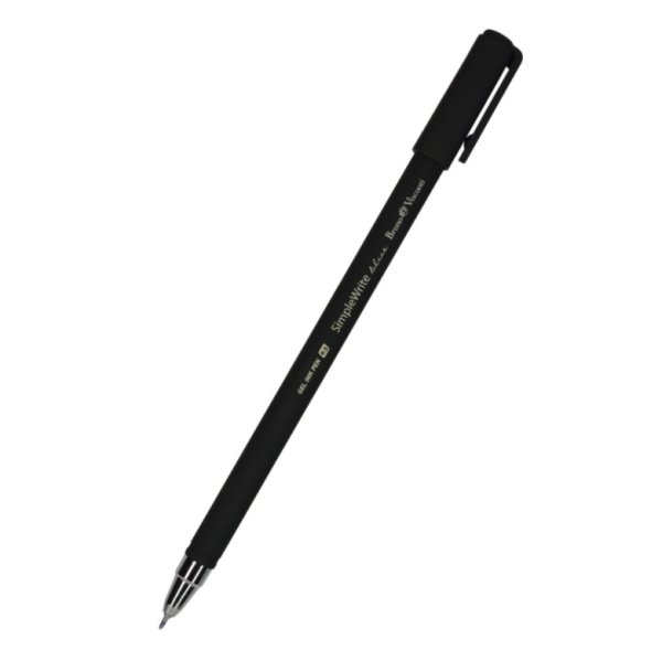 Ручка гелевая "SimpleWrite. Black", 0.5 мм, синяя