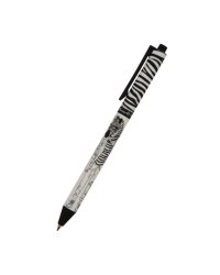 Ручка шариковая "ArtClick. Человекозебра", 0.5 мм, синяя