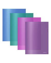 Папка-уголок "Glossy Vivid", А4, полупрозрачная
