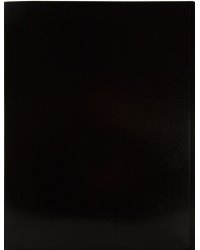 Папка с металлическим зажимом "Бюрократ. Black&amp;White", цвет: черный, белый, A4, арт. BWPZ08CBLCK