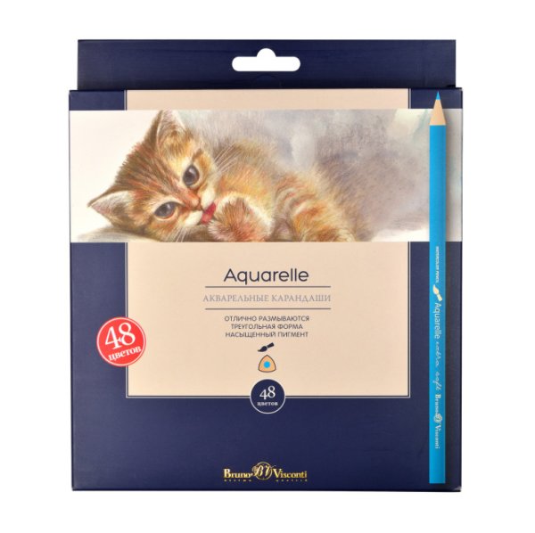 Набор акварельных карандашей "Aquarelle", 48 цветов