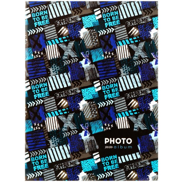 Обложка книги «Фотоальбом "Born to be free", 11x16 см, на 36 фото 10x15 см»