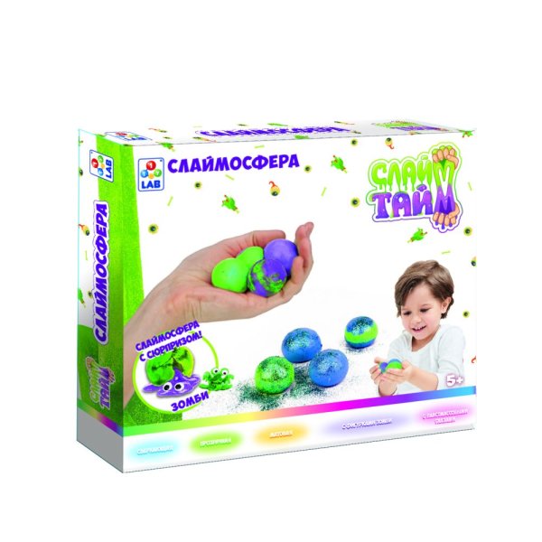 Слаймосфера с сюрпризом. Зомби