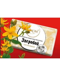 Мыло туалетное марки Linom Классическое "Зверобой", 100 грамм