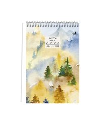 Скетчбук "Sketchbook. Акварельный пейзаж", 80 листов
