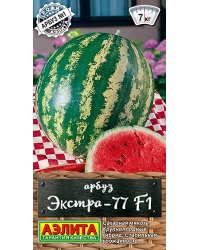 Семена. Арбуз "Экстра-77 F1", среднеспелый (вес: 1 г)