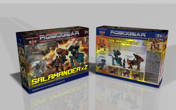 Сборная игровая модель "Salamander"