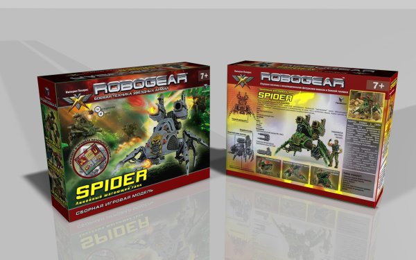 Обложка книги «Сборная игровая модель "Spider"»