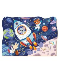 Пазл "Экскурсия в космос", 30 элементов