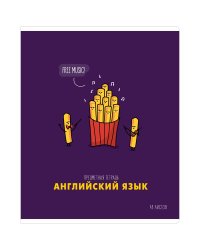 Тетрадь предметная "Маленькие детали. Английский язык", А5, 48 листов, клетка