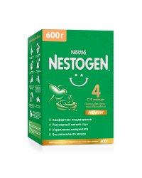 Молочко для комфортного пищеварения с пребиотиками и лактобактериями Nestogen 4, 2x300 г