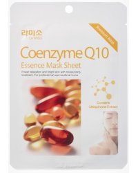 Маска для лица с экстрактом коэнзима Q10, вес 21 г