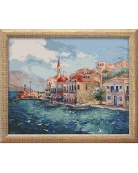 Картина по номерам на подрамнике Color KIT "Морской пейзаж", 40х50 см